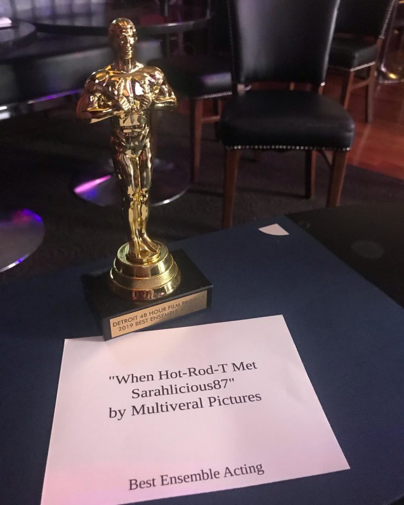 When HotRodT Met Sarahlicious87 won a few awards at Detroit's 2019 48HFP.